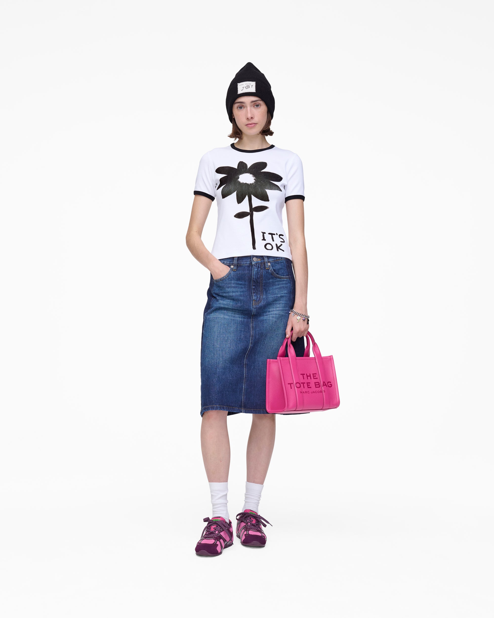 IT'S OK RINGER TEE