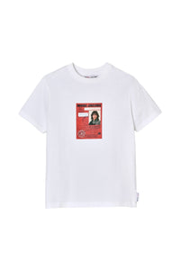 T-shirt Carte Orange - White
