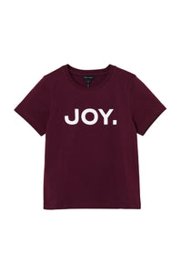 T-shirt à manches courtes Joy - Dark Plum