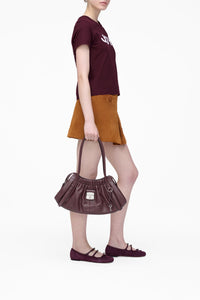 T-shirt à manches courtes Joy - Dark Plum