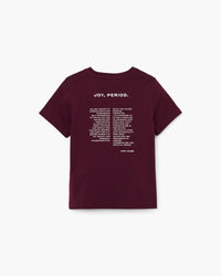 T-shirt à manches courtes Joy - Dark Plum