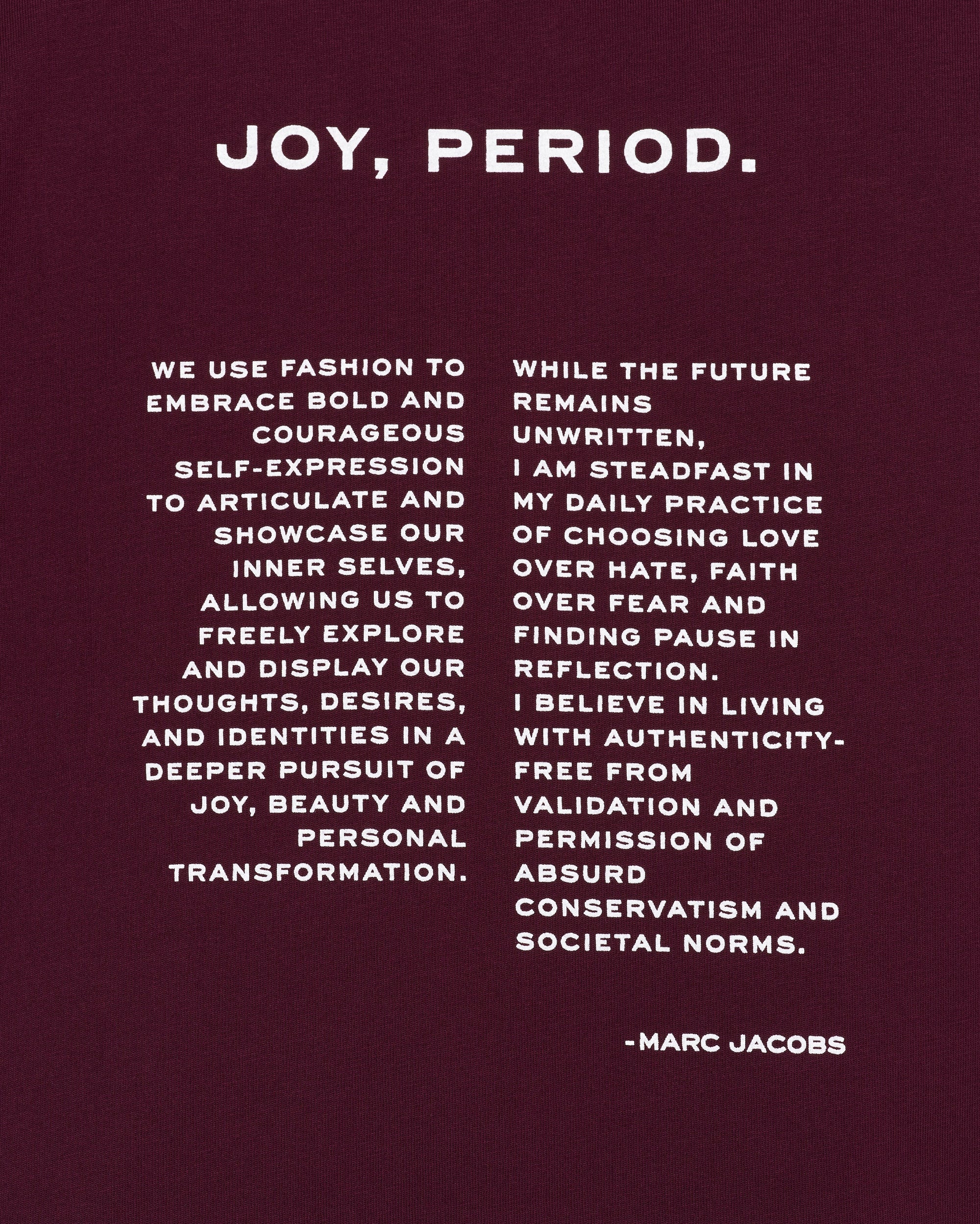 T-shirt à manches courtes Joy - Dark Plum