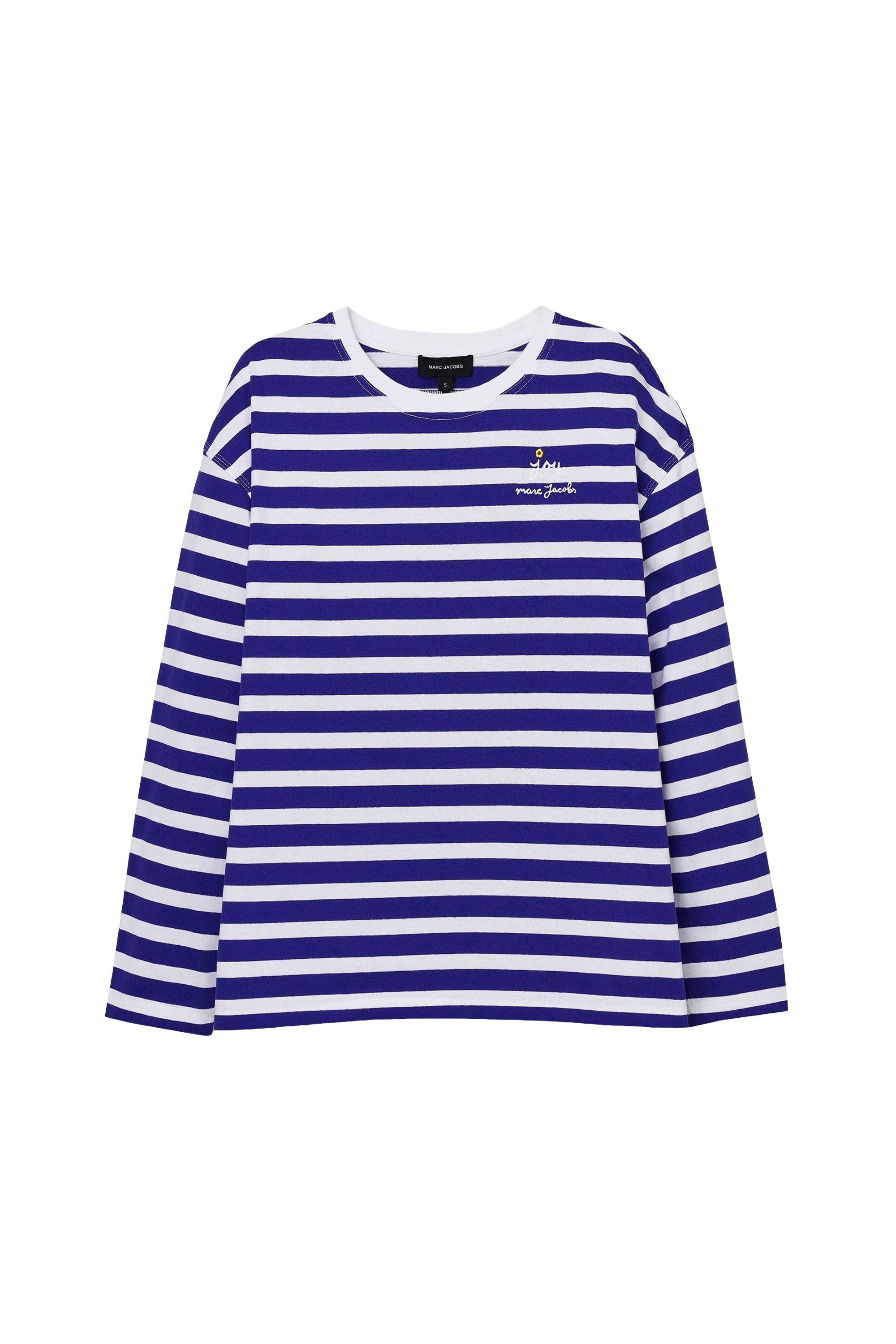 Daisy striped T-shirt - Pansy & White