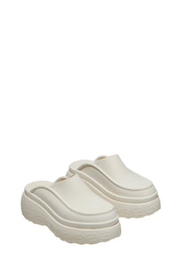 1 NEW / 5 TROCA /90€   Melissa sabot - Ivory
