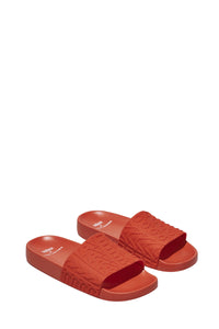 12 NEW / 14 TROCA /54€   Melissa slide - Electric Orange