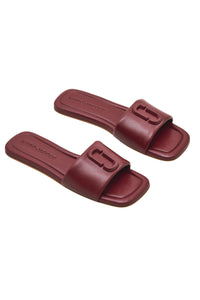 1 / DJV /0€ /0qty-0 /ST 0% /1 TROCA 88,5€   Sandales J Marc en cuir - Cherry