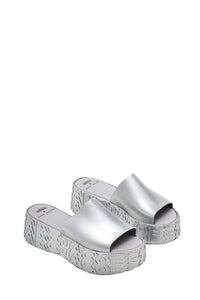 Mules à plateformes - Silver
