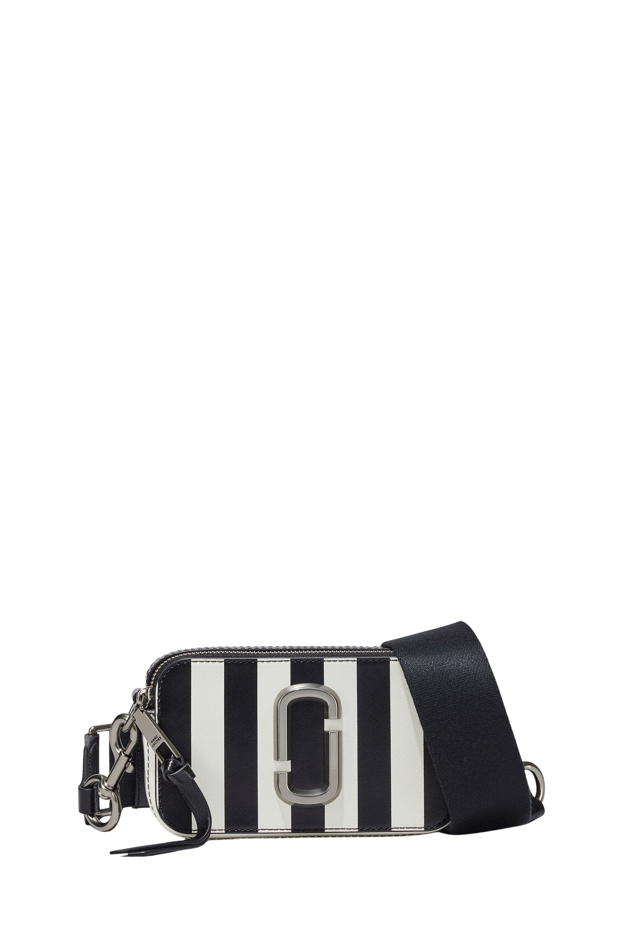 PAS INFO   Sac The Snapshot en cuir - Black & White