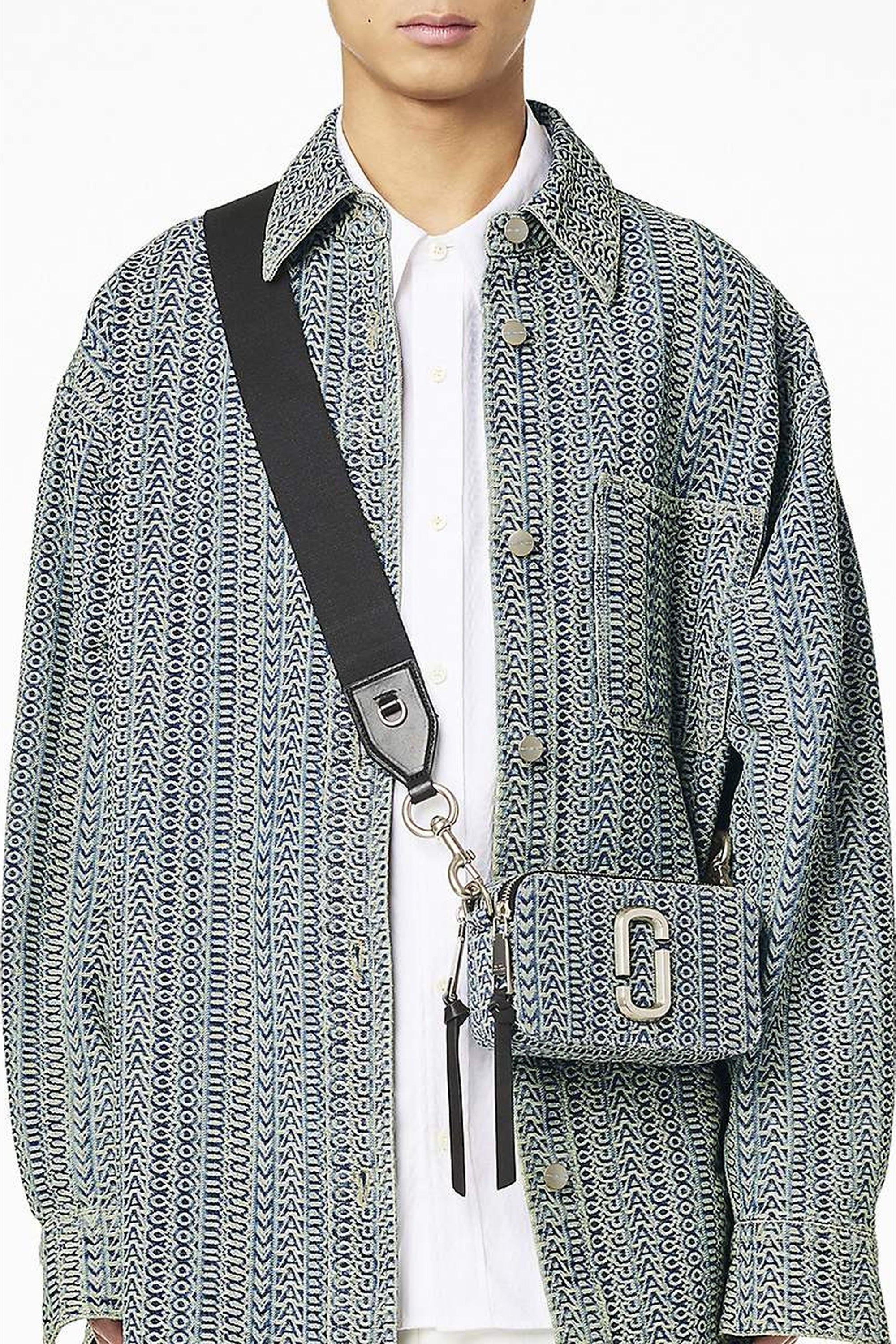 Sac à bandoulière Snapshot en denim - Dark Wash