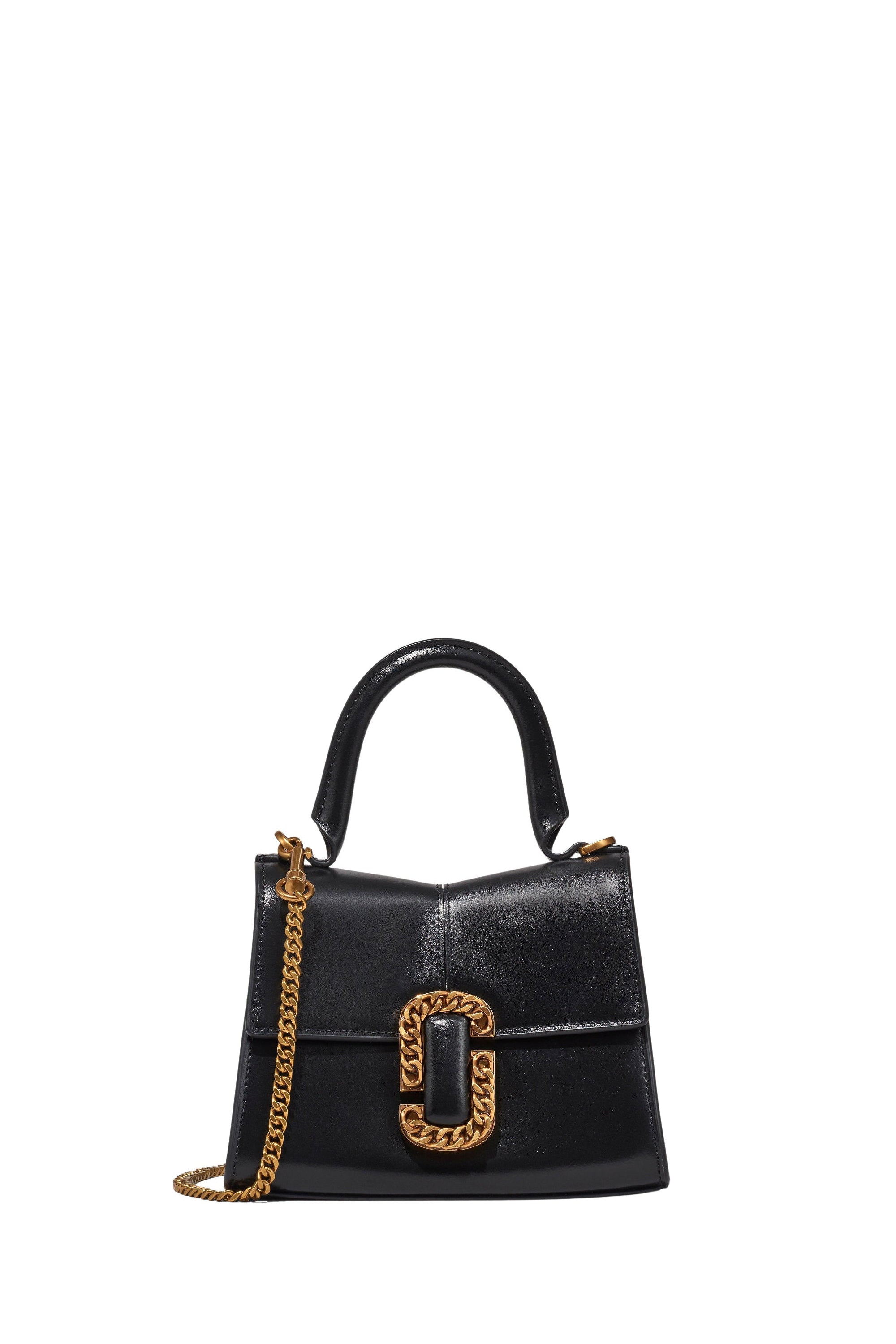 PETIT   Petit sac à poignée en cuir - Black