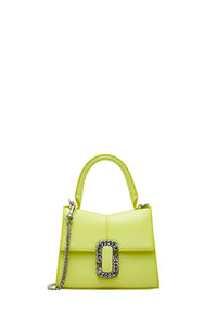 PETIT   Petit sac The Mini Top Handle en cuir - Limoncello
