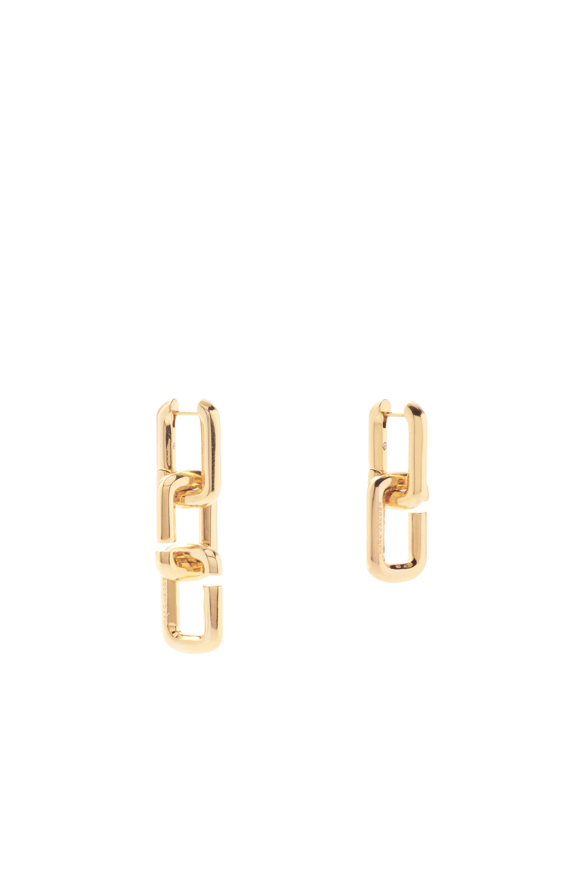 Boucles d’oreilles The J Marc asymétriques en laiton - Gold