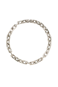 Collier The J Marc à maillons en laiton - Silver