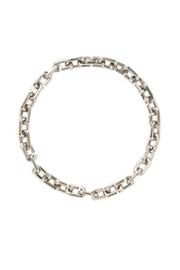 Collier The J Marc à maillons en laiton - Silver