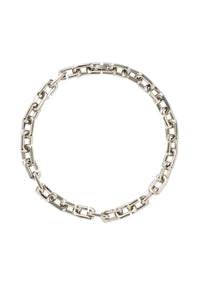 Collier The J Marc à maillons en laiton - Silver