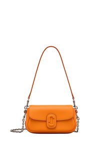 Sac The Clover en cuir - Tangerine