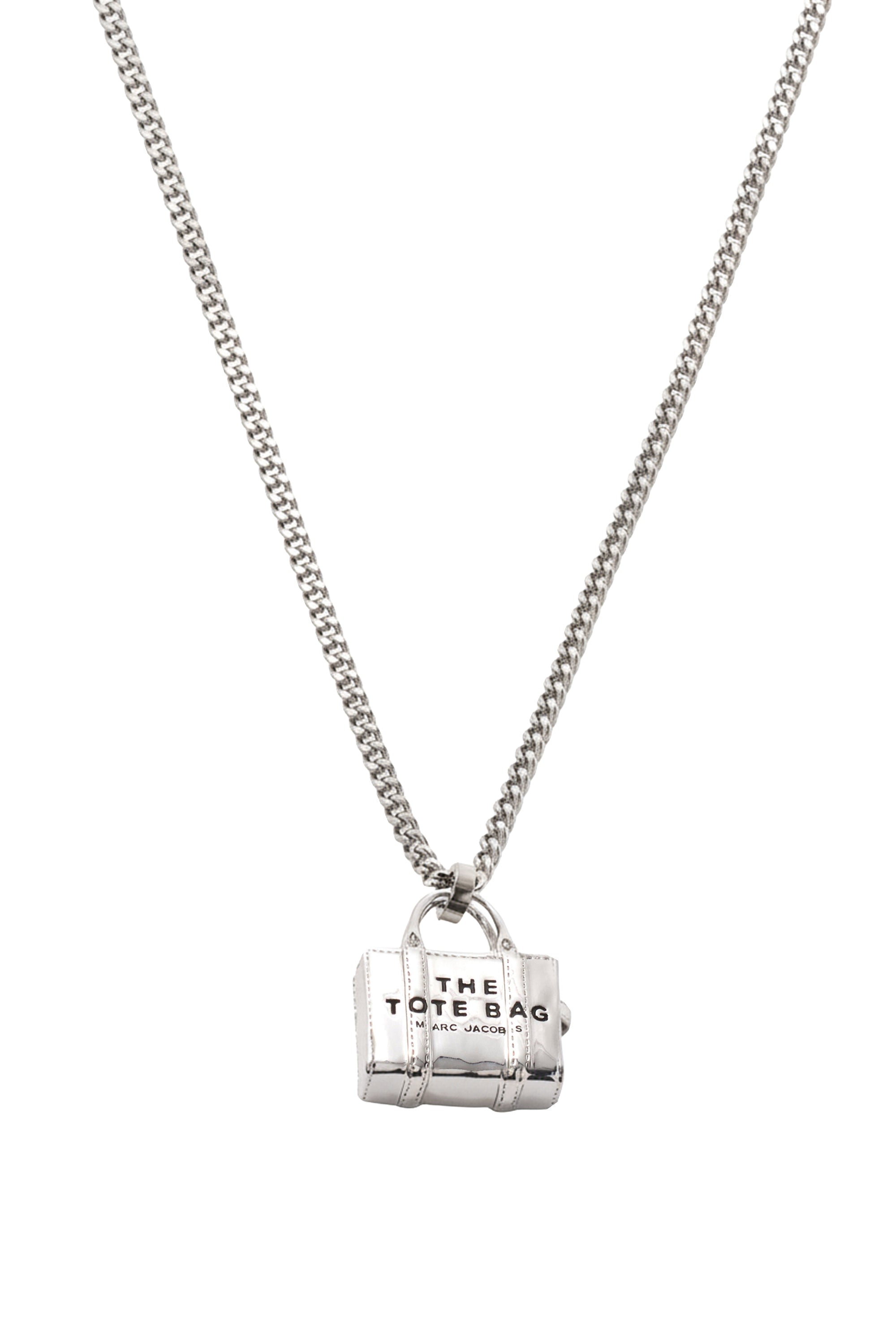 The Tote Bag necklace in brass - Antique Rose Gold