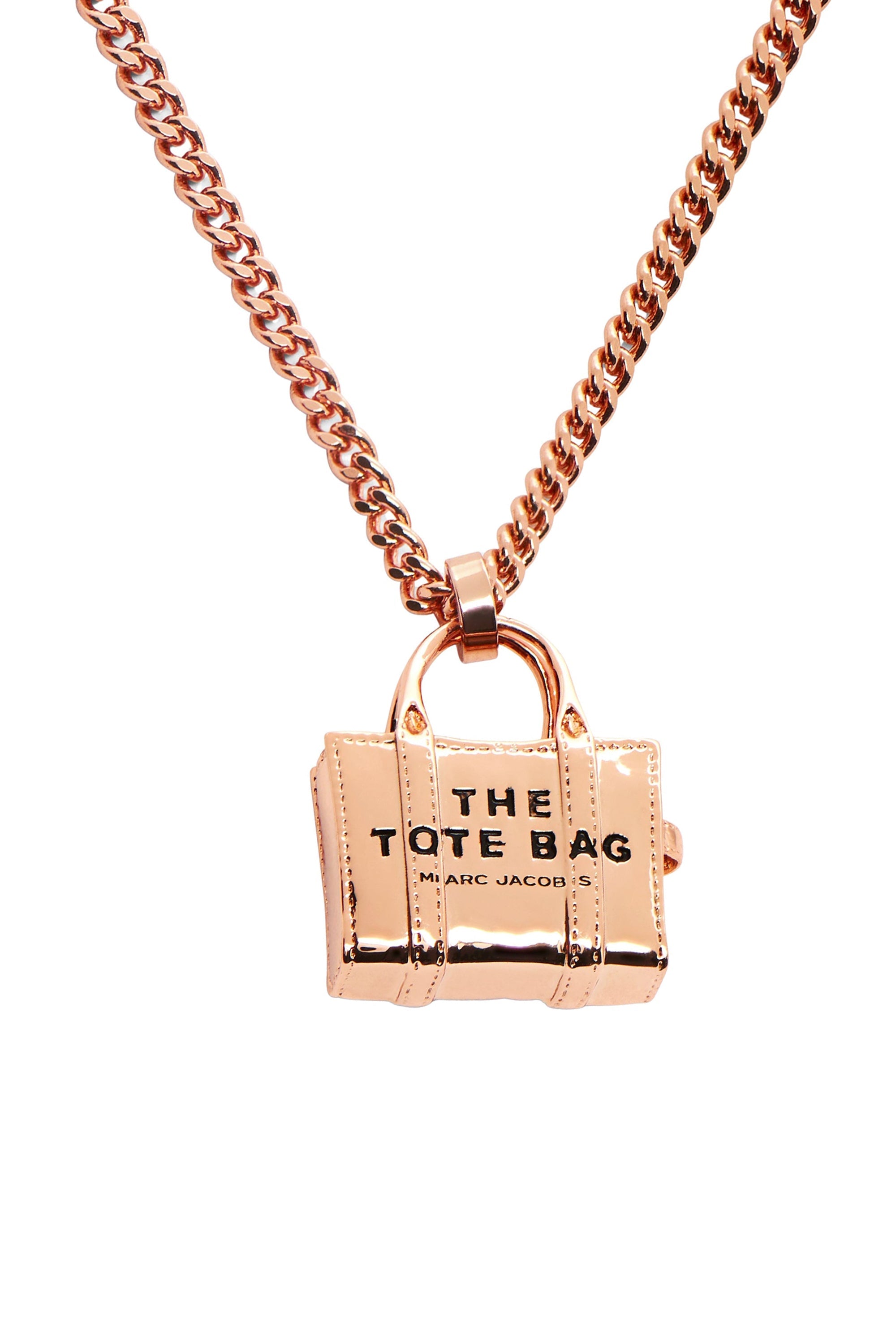 Collier The Tote Bag en laiton - Antique Rose Gold