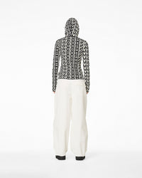 Pantalon décontracté à ourlets élastiqués - Ivory