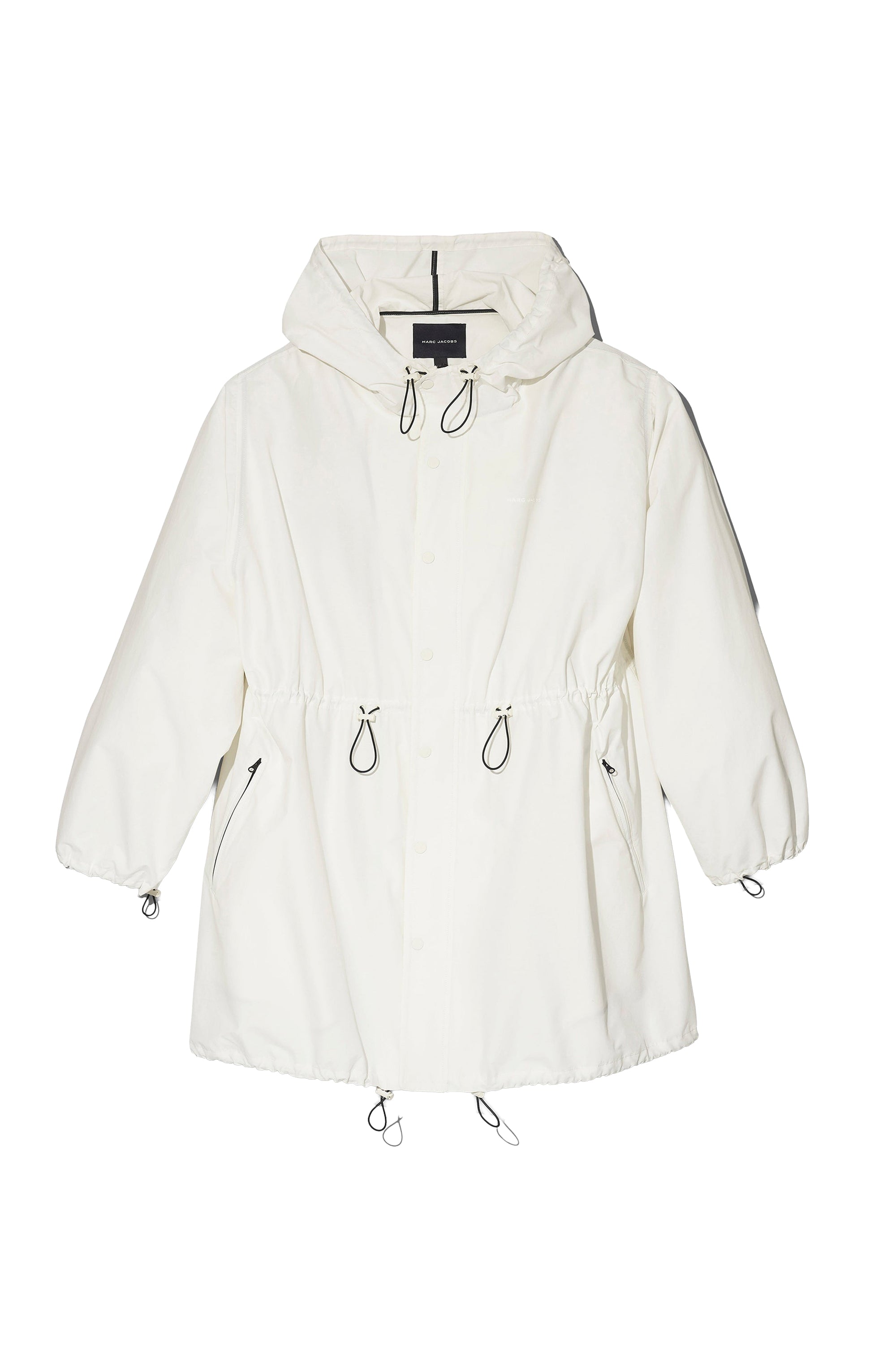 Parka à taille élastiquée - Ivory