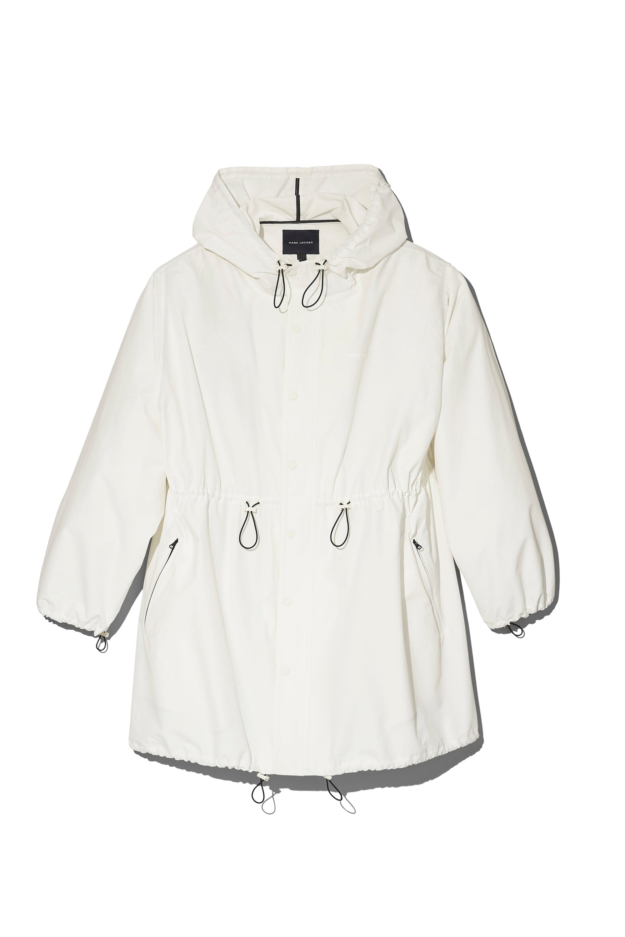 Parka à taille élastiquée - Ivory
