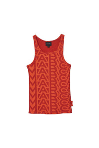 Débardeur Monogram - Electric Orange & True Red