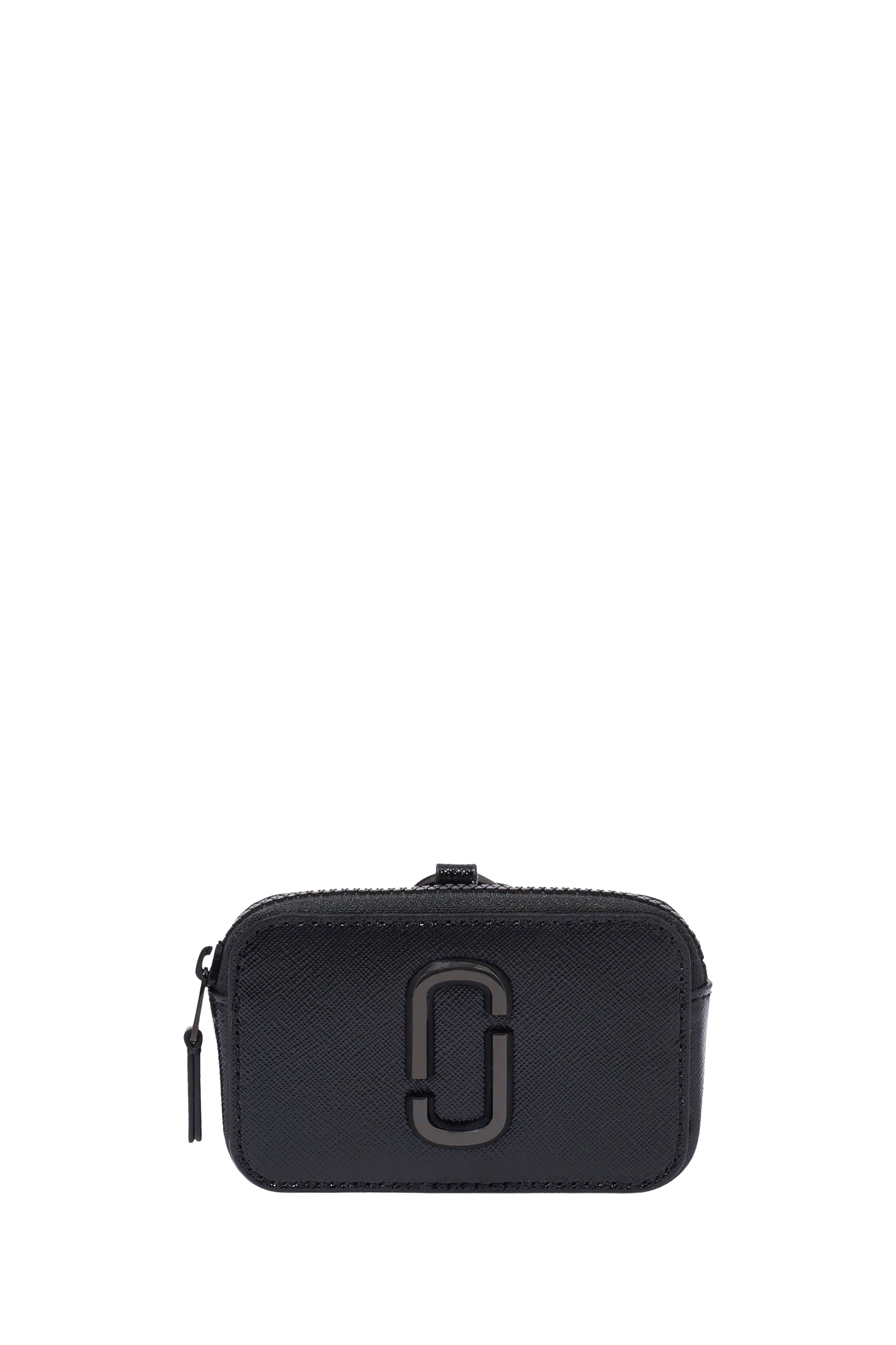 Charm The Snapshot in leather - Black