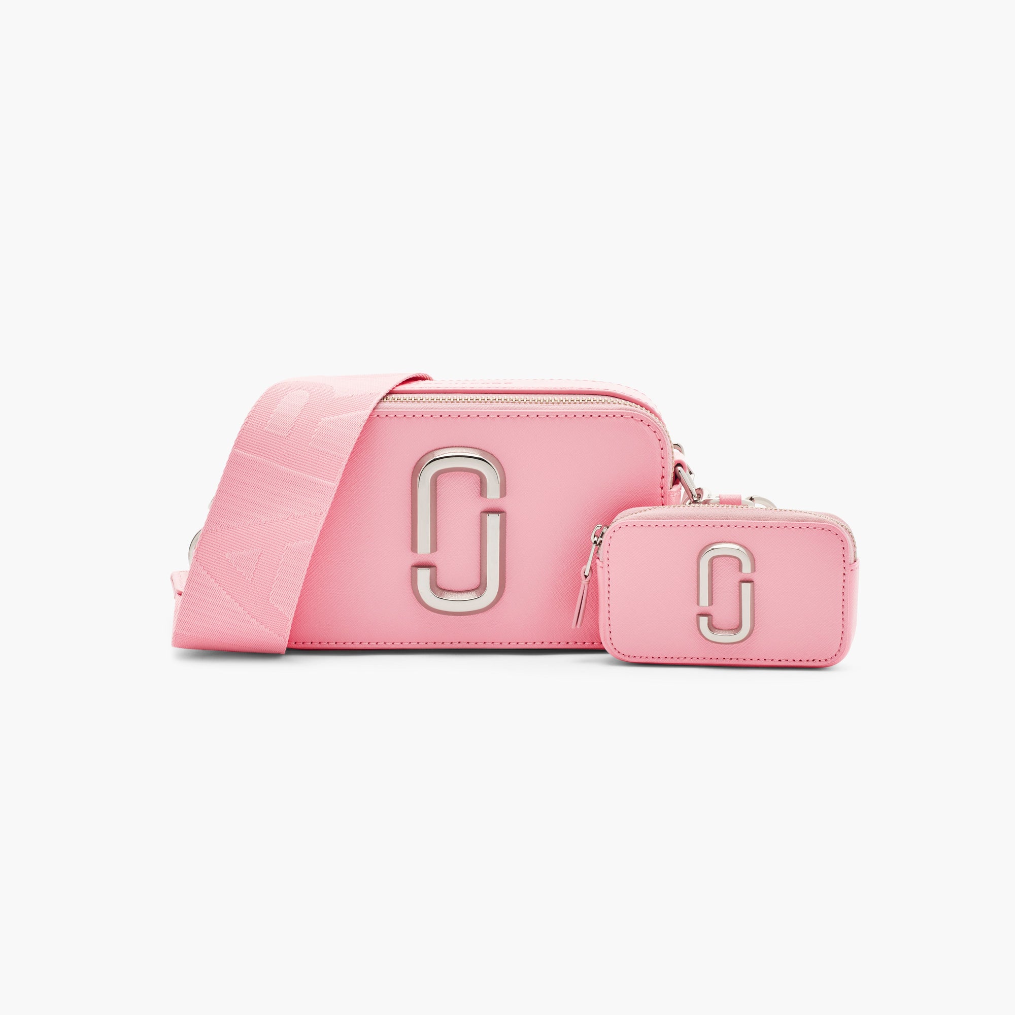 Charm The Snapshot en cuir - Ribbon Pink