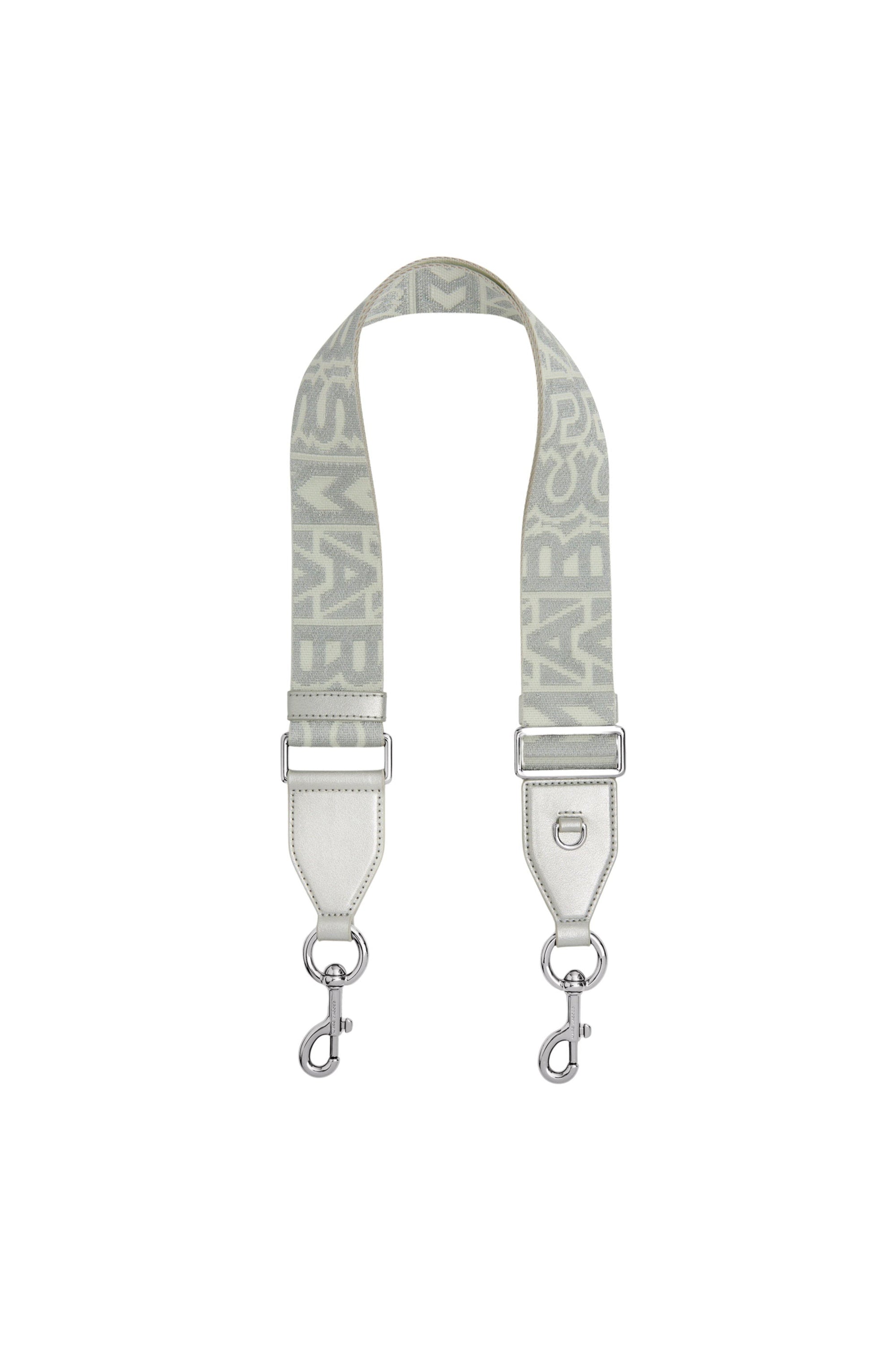 Bandoulière en tissu - White & Silver