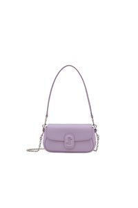 Sac à bandoulière clover en cuir - Lilac