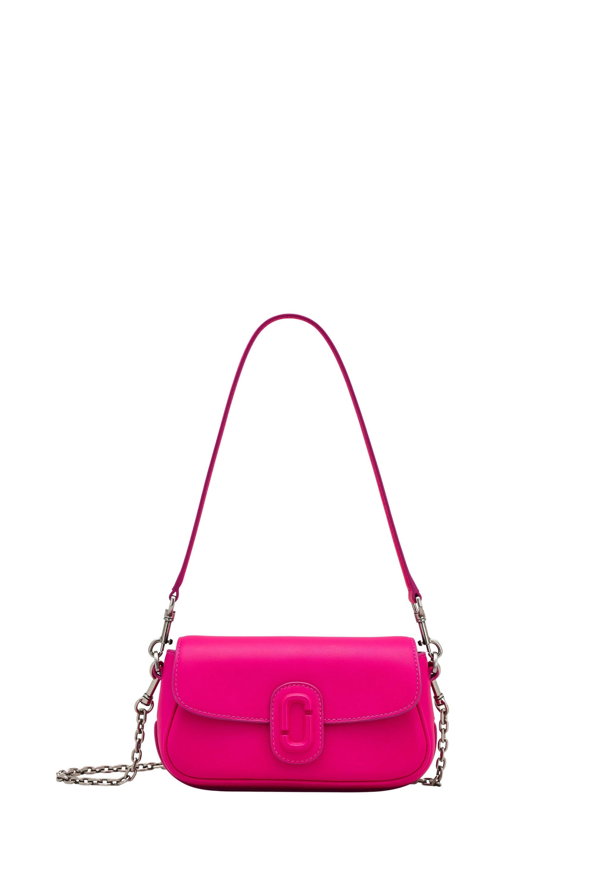PETIT   Petit sac The Small Shoulder Bag en cuir - Hot Pink
