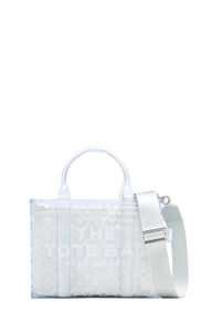Petit sac à bandoulière The Tote Bag ajouré - Clear