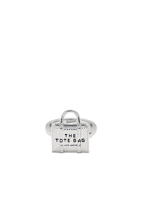 The Tote Bag brass ring - Light Antique Silver