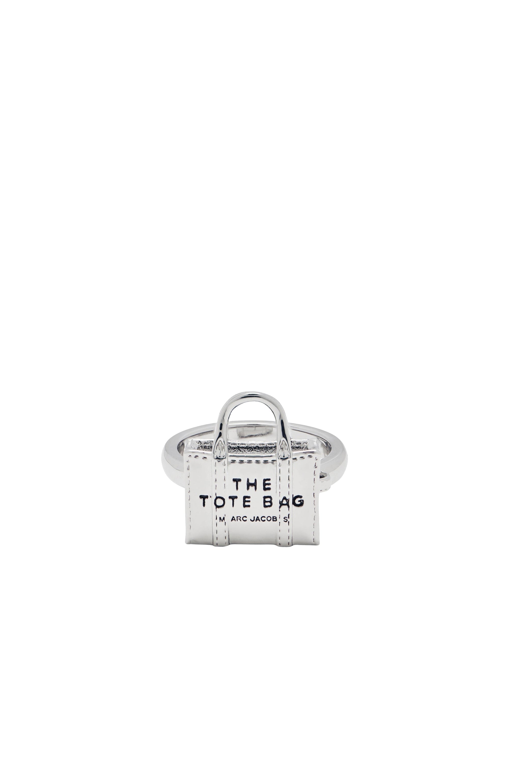 Bague The Tote Bag en laiton - Light Antique Silver
