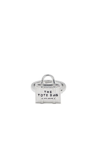 Bague The Tote Bag en laiton - Light Antique Silver