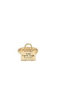 The Tote Bag brass ring - Light Antique Gold