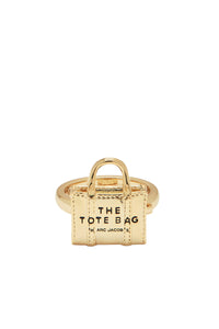 Bague The Tote Bag en laiton - Light Antique Gold