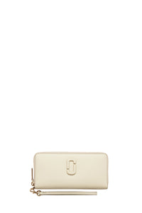 Portefeuille The Continental en cuir - Cloud White