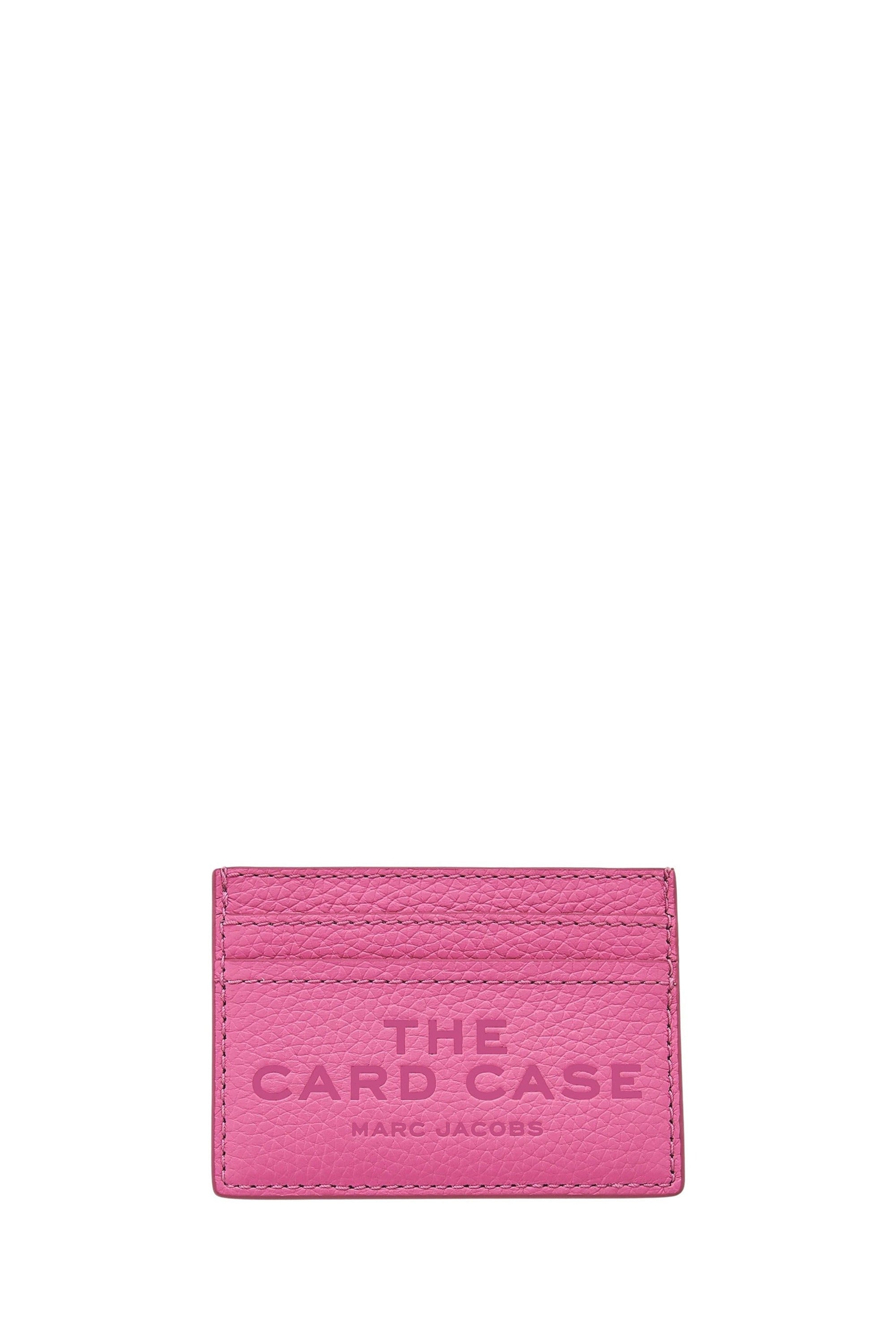 Porte-cartes The Card en cuir - Bow Pink