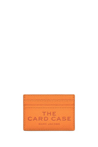 Porte-cartes The Card en cuir - Tangerine