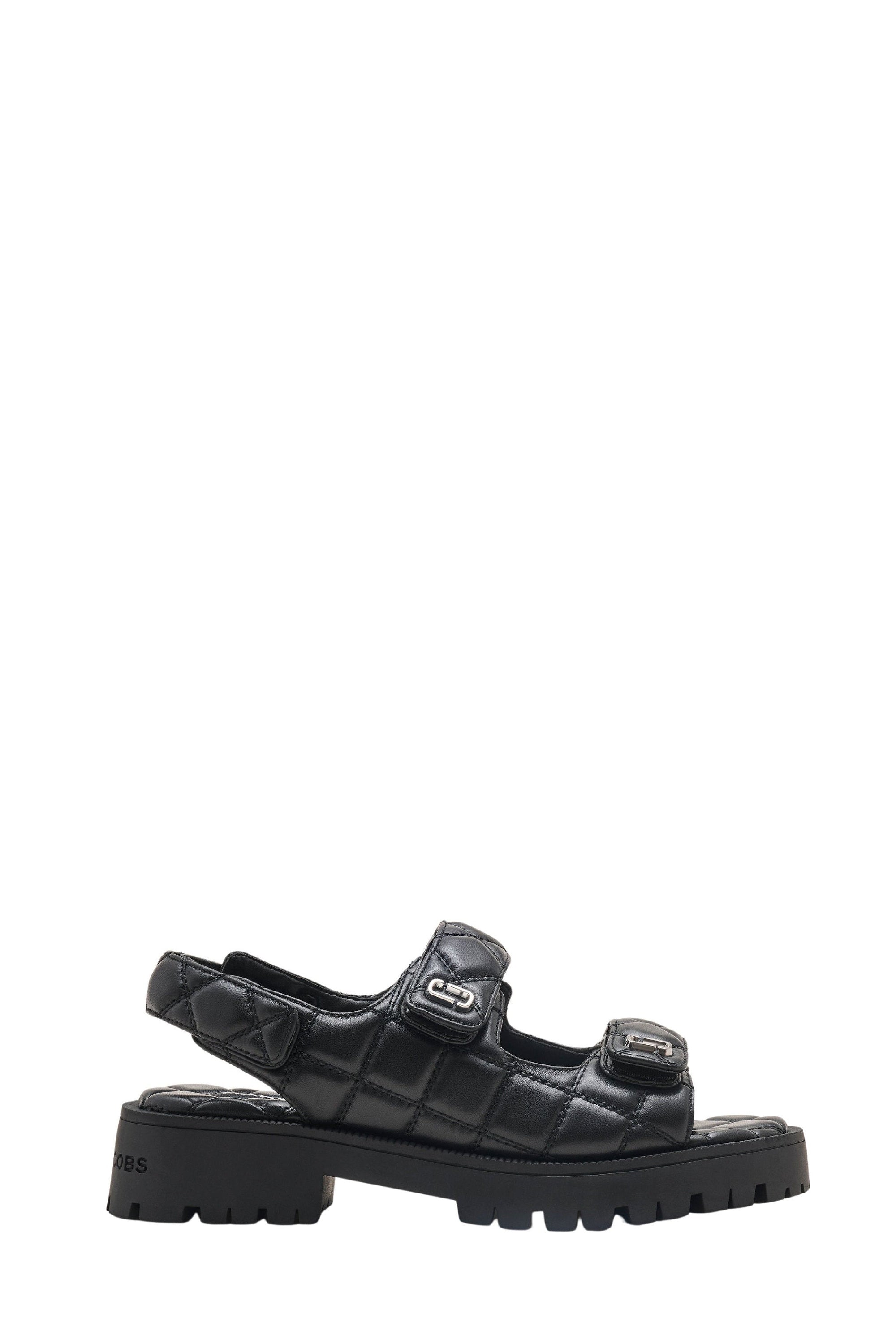 Sandales J Marc Sunny en cuir - Black