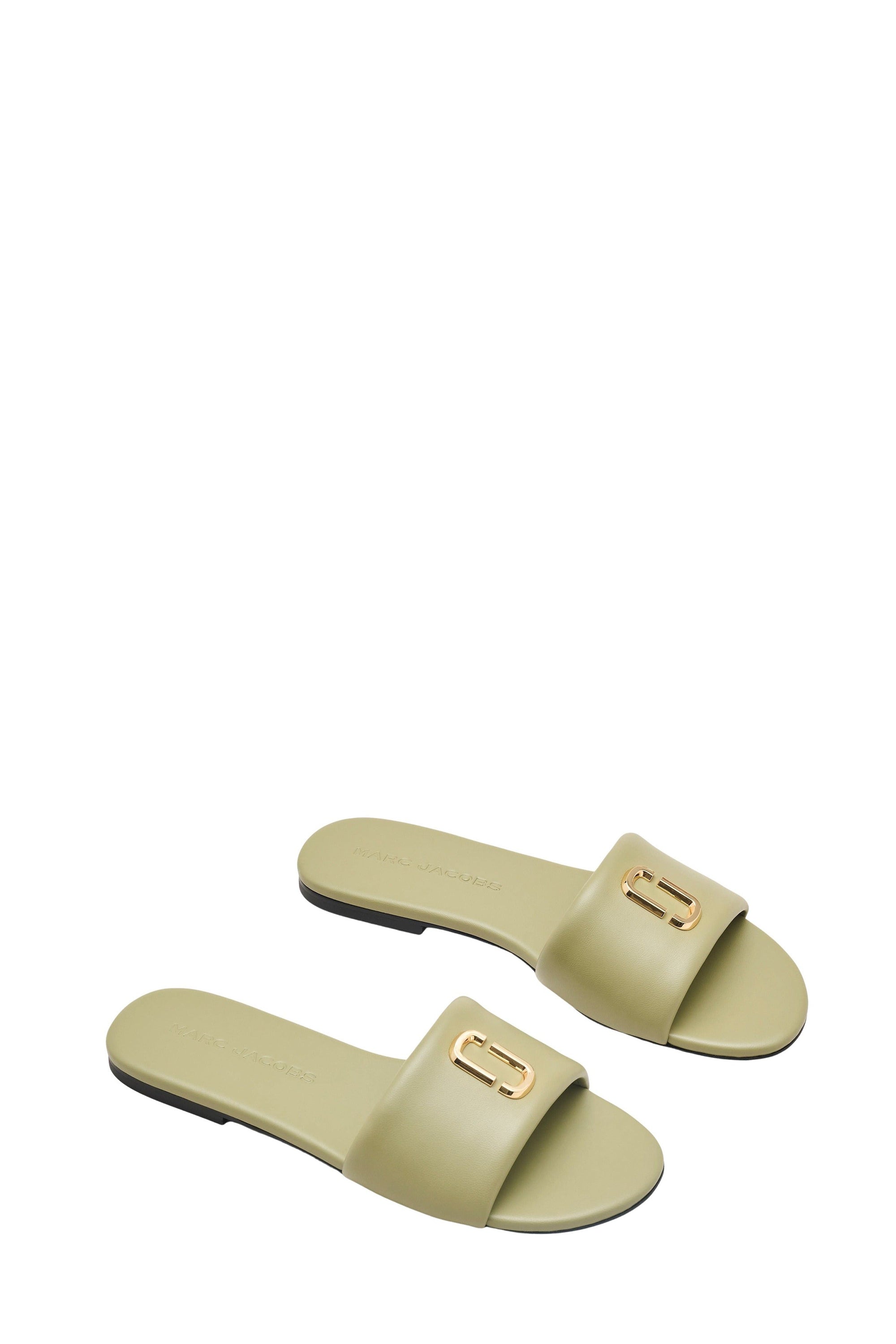 Mules à logo en cuir - Reed