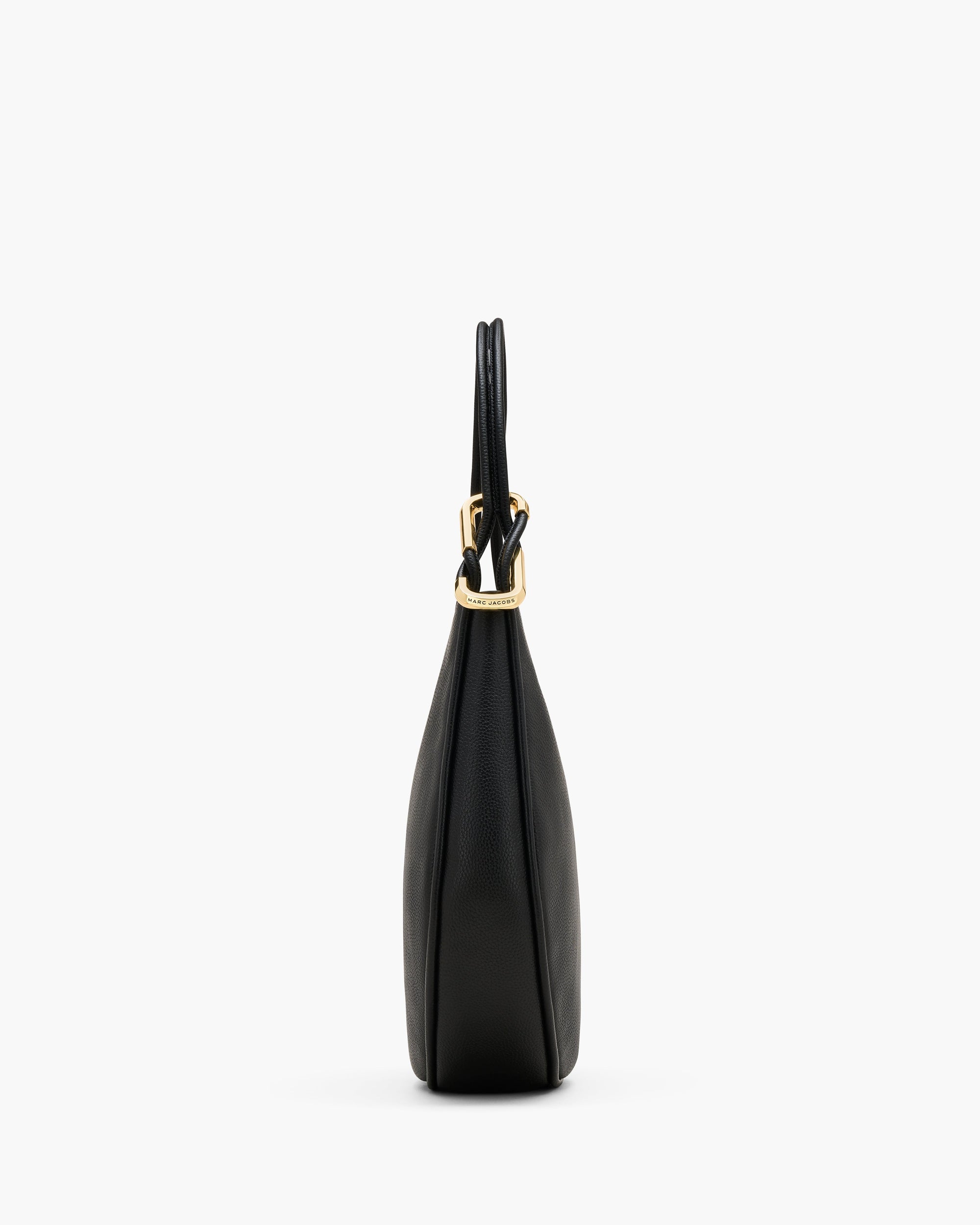 Grand sac The Dual Hobo en cuir - Black