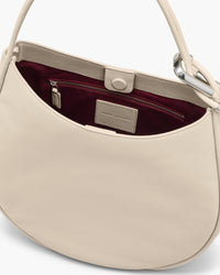 Grand sac The Dual Hobo en cuir - Cloud White