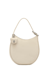 Grand sac The Dual Hobo en cuir - Cloud White