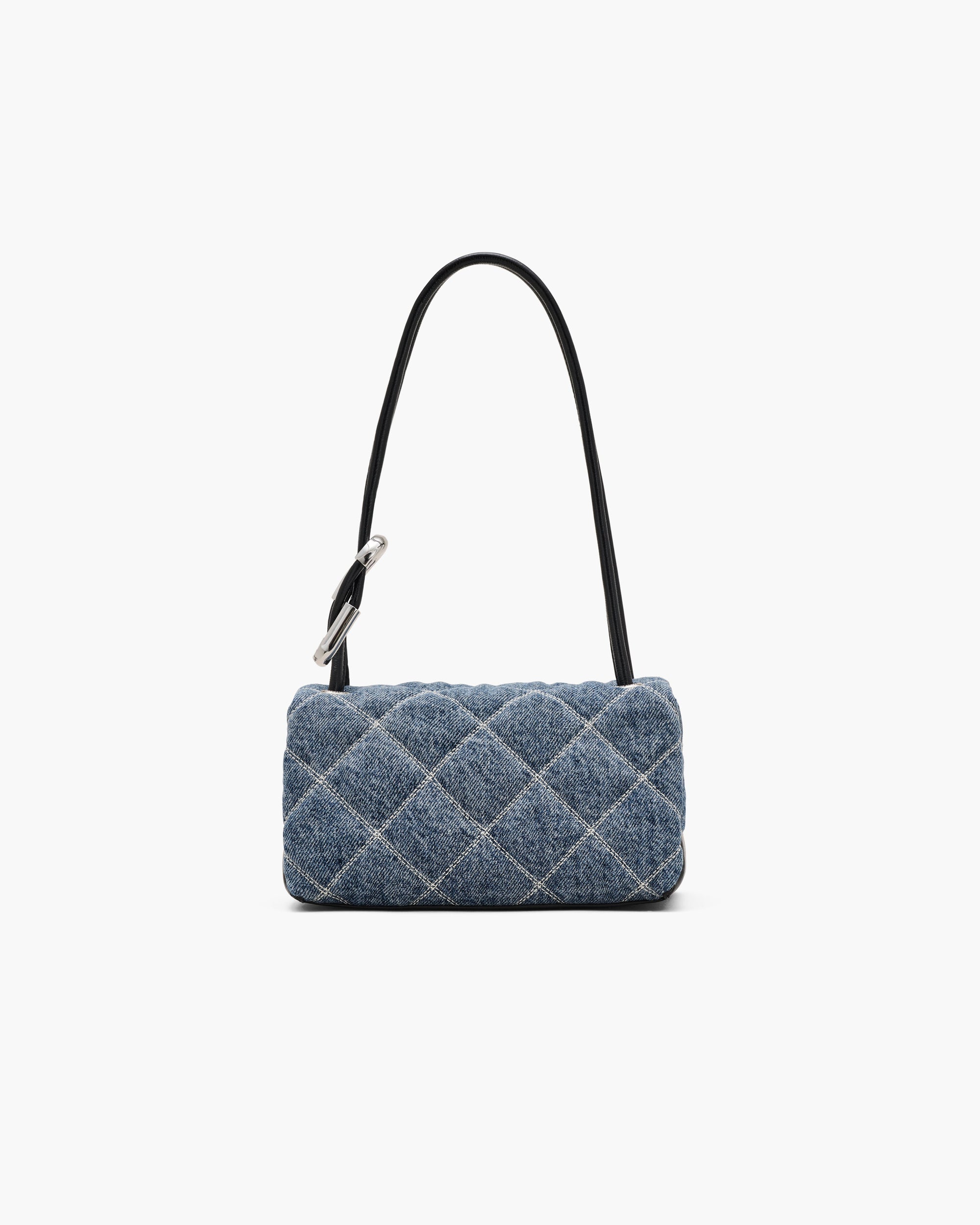 Petit sac The Dual en denim - Light Wash Indigo