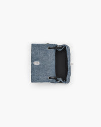 Petit sac The Dual en denim - Light Wash Indigo