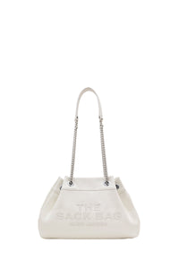 11 NEW / 12 TROCA /142,5€   Sac à chaîne en cuir - White
