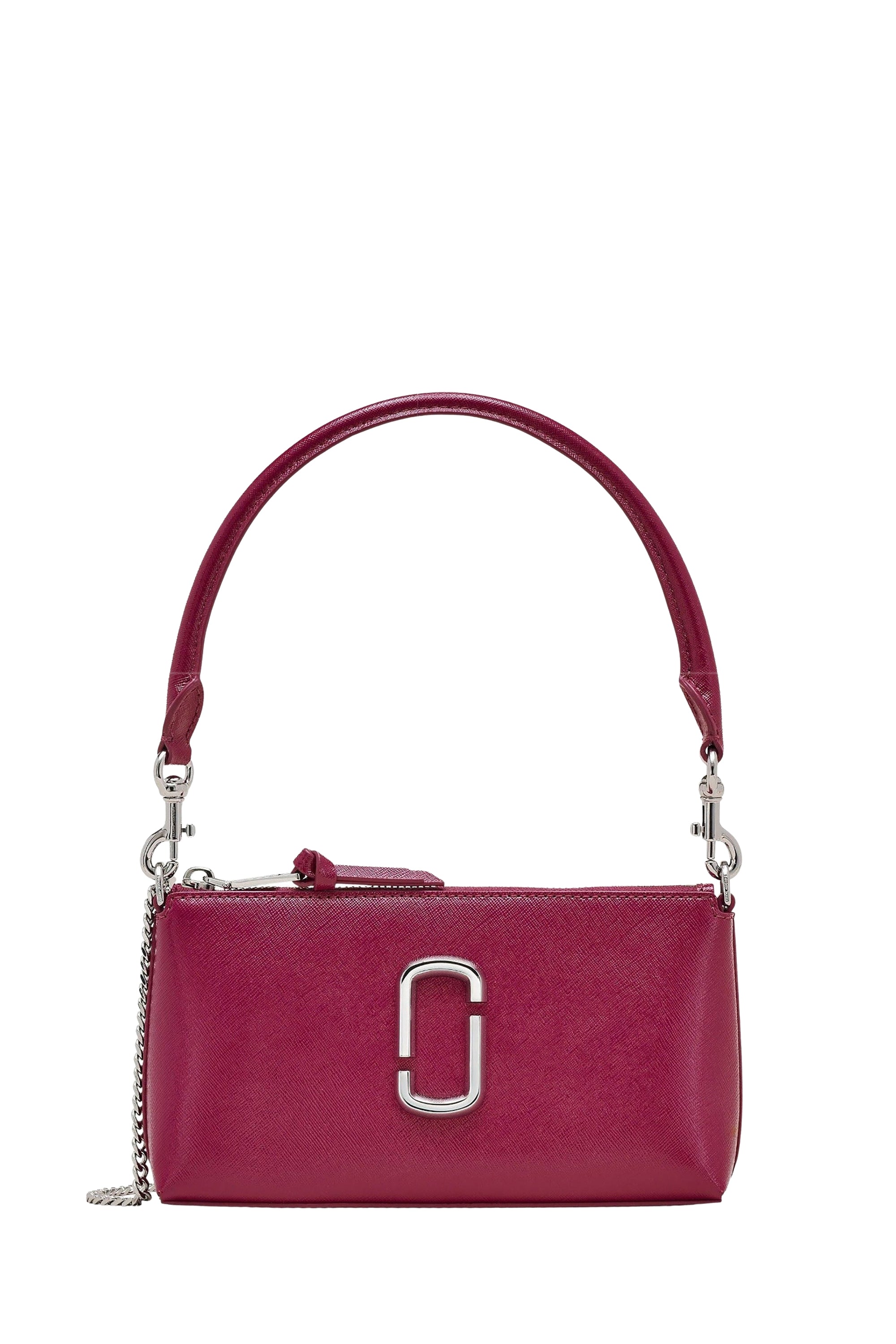 Sac à bandoulière convertible en cuir - Lipgloss Pink