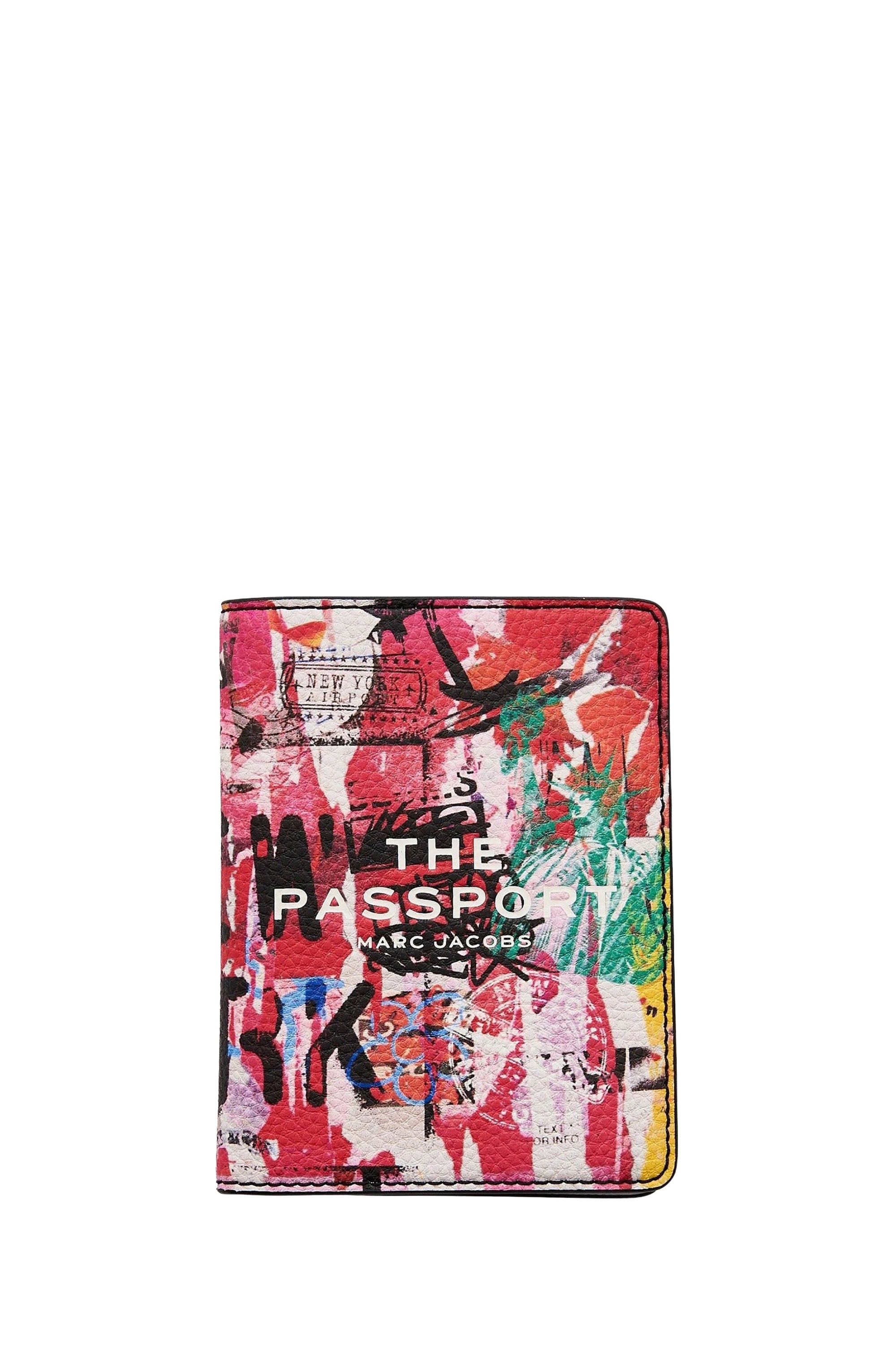Étui de passeport en cuir - Multicolor